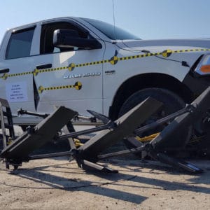 FMB stops pickup truck